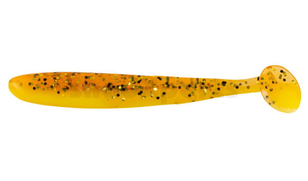 003408B017 Bass Shad 3“ (ca. 7,5 cm) yellow / motoroil-glitter