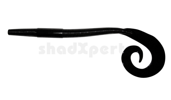 002913001 Big Curl Tail Worm 6" (ca. 13,5 cm) Black