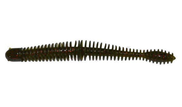 002512001 Coontail Ringer Worm 4,75" (ca. 11,5 cm) Watermelon Red Flake