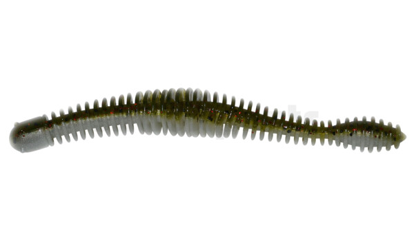 002512004 Coontail Ringer Worm 4,75" (ca. 11,5 cm) Watermelon Red Ghost