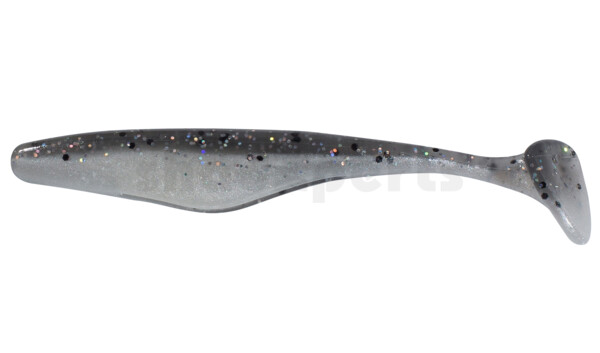 002609003 Swimming Jerk Minnow 4" (ca. 8,5 cm) Smoke Metal Flake Pearl Belly