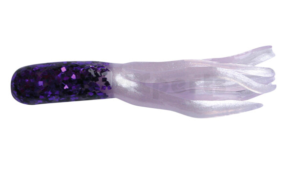 001635048 Baby Tube 1" (ca. 3,5 cm) violet transparent-glitter/white
