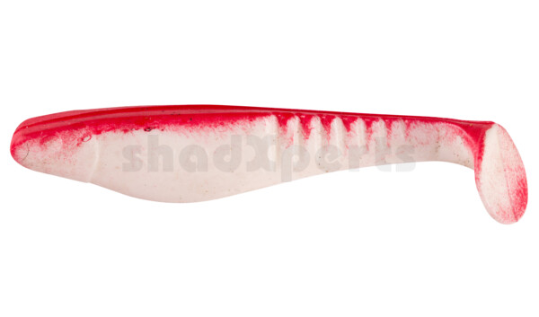 000812003 Shark 4" (ca. 11,0 cm) reinweiss / rot