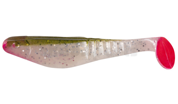 000812135 Shark 4" (ca. 11,0 cm) pearlwhite-glitter / boddengreen(green watermelon)