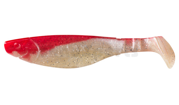 000212033 Kopyto-River 4" (ca. 11,0 cm) pearlwhite-glitter / red