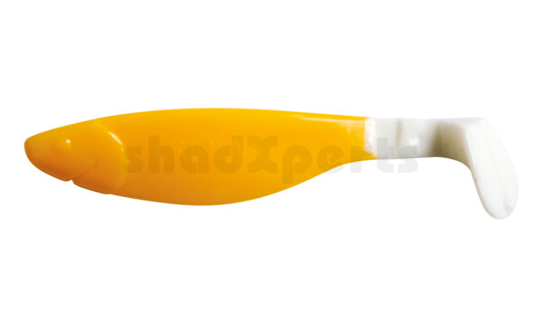 000212060WT Kopyto-River 4" (ca. 11,0 cm) yellow / white tail