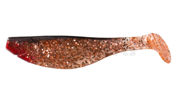 000212078C Kopyto-River 4" (ca. 11,0 cm) clear copper-glitter