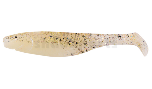 000214B309 Kopyto-River 5" (ca. 13,0 cm) bluepearl / clear black ´n copper flake