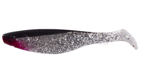 000214065 Kopyto-River 5" (ca. 13,0 cm) klar silber-Glitter / schwarz