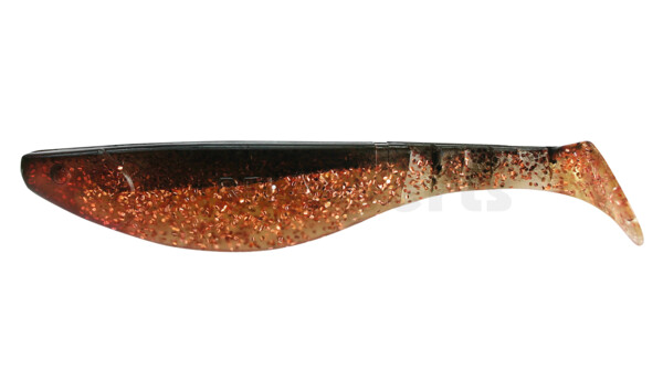 000216078C Kopyto-River 6" (ca. 16,0 cm) klar kupfer Glitter