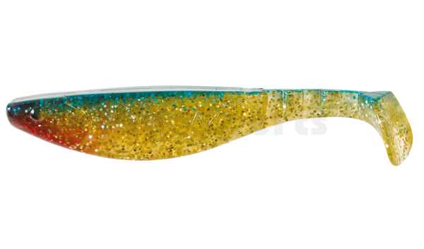 000216080 Kopyto-River 6" (ca. 16,0 cm) clear gold-glitter / blue