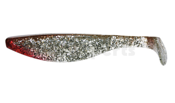 000216086 Kopyto-River 6" (ca. 16,0 cm) clear silver-glitter / brown