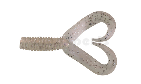 000604DT-007 Twister 2" Doubletail regular (ca. 4,5 cm) pearl glitter