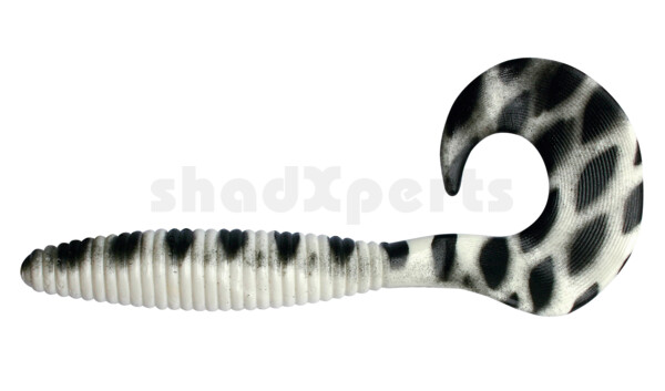 000617002A Magnum Twister 6" (ca. 16,0 cm) white / black stripes
