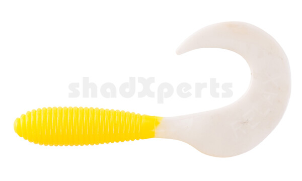 000607054 Twister 3" regulär (ca. 7,0 cm) yellow / white