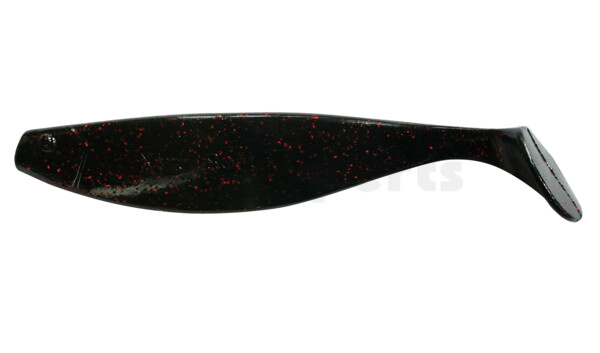 000418204 Xtra-Soft 7" (ca. 18,0 cm) schwarz-rot-Glitter