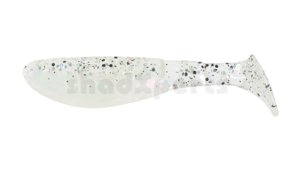 000207B306 Kopyto-Classic 2,5" (ca.7,0 cm) pearl / clear salt´n pepper flake