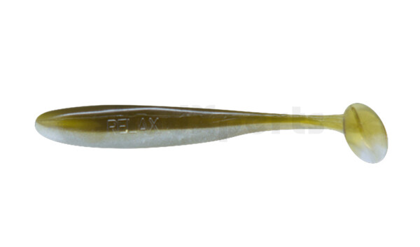 003407B585 Bass Shad 2,5" (ca. 7 cm) pearl white / green pumpkin