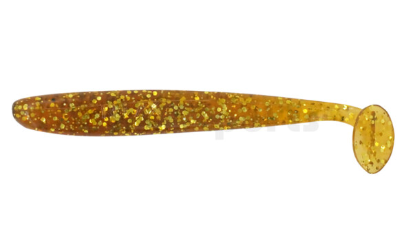 003408220 Bass Shad 3“ (ca. 9 cm) bernstein gold-Glitter