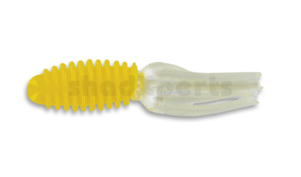 001606007 Slab Tube 1.75"  (ca. 4,5 cm) Yellow/Pearl