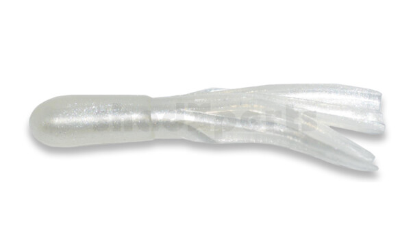 001604010 Crappie Tube 1.5" (ca. 3 cm) Pearl