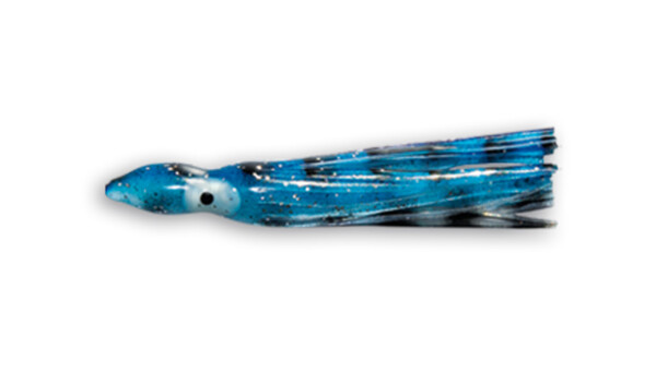 006616025 Octopus 6" (ca. 16cm) blau / schwarz
