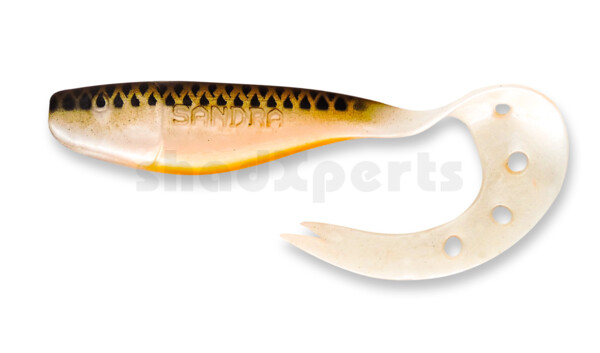 006021166 Sandra 4,5" ( ca. 12 cm) pearlwhite-glitter / brown