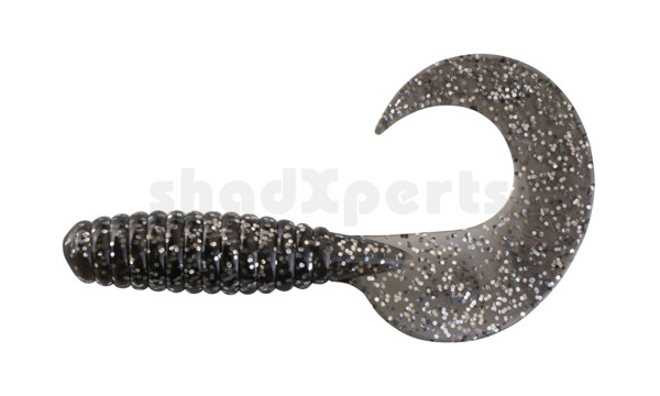 000613049 Xtra Fat Grub 5,5" regular (ca. 13,0 cm) smoke silver glitter