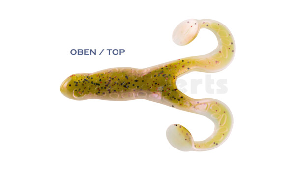 000312B003 Turbofrog 4" (ca.12,0 cm) pearl / rainbowtrout
