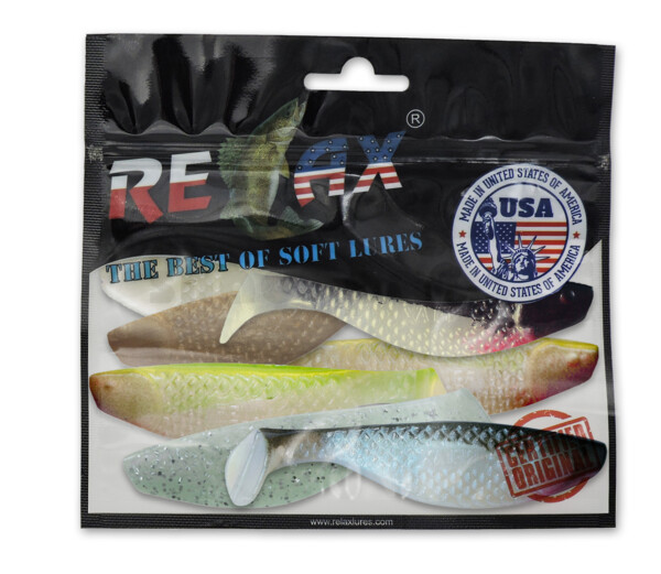 000108MIX4 Aqua 3" Farbmix PERL Original Relax ZIP BAG (wiederverschließbar)