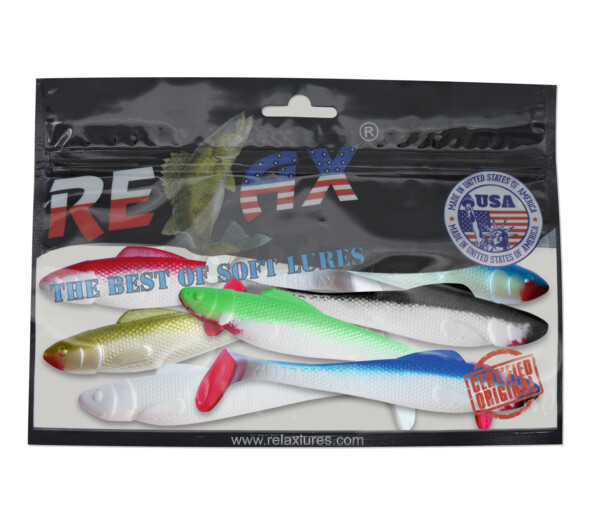 001711MIX5 Ohio 4" Farbmix weiß Original Relax ZIP BAG (wiederverschließbar)