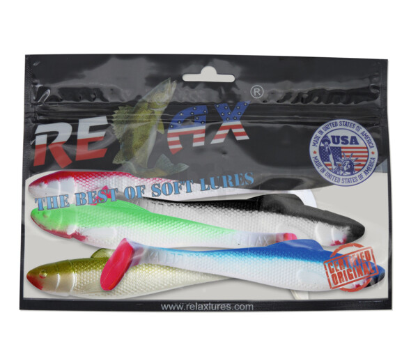 001713MIX5 Ohio 5" Farbmix weiß Original Relax ZIP BAG (wiederverschließbar)