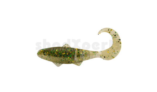 000935B058 Banjo Twister 1" (ca. 3,5 cm) goldperl / Kaulbarsch