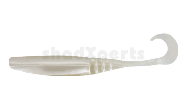 004613017 Jointed Jerk Minnow Curl Tail 5.5" (ca. 13 cm) Pearl