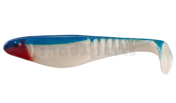 000812011 Shark 4" (ca. 11,0 cm) pearlwhite / blue
