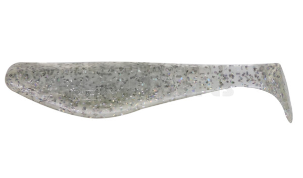000812064 Shark 4" (ca. 11,0 cm) clear silver-glitter