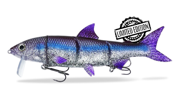 HYRO25PLP RenkyOne - Hybrid Fishing Lure 10" (ca. 25 cm) slow sinking Purple Lady Pearl