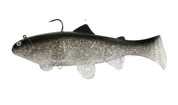 SBT25GL Castaic-Swim-Bait-Trout - 10" (25cm) sinking im Hartschalenblister Glitter