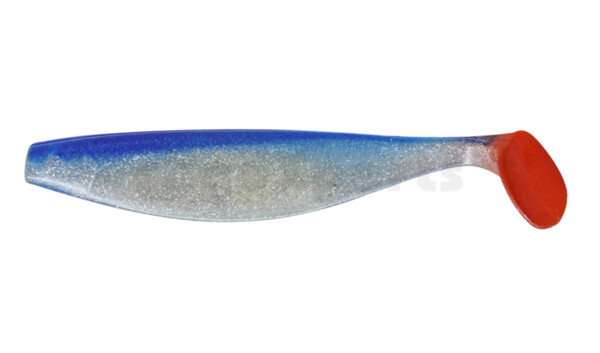 000418085 Xtra-Soft 7" (ca. 18,0 cm) klar silber-Glitter / blau