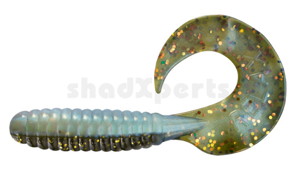 000508B035 Twister 4" laminiert (ca. 8,0 cm) bluepearl / watermelon silver flake