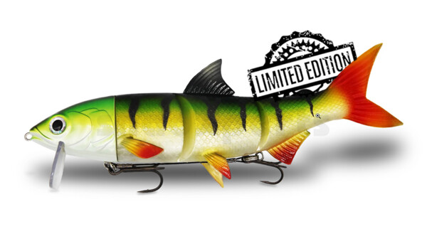 HYRO25PES RenkyOne - Hybrid Fishing Lure 10" (ca. 25 cm) slow sinking Perch Stripez