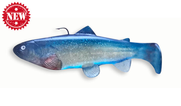 SBT25GBB Castaic-Swim-Bait-Trout-25cm sinking Ghost Blue Back