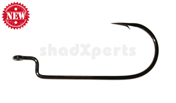 X49Z1/0 Offset Wide Gap, Black Nickel #1/0, 3 hooks/blister