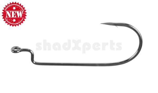 D42Z2/0 DAIICHI OFFSET, WIDE GAP, Black Nickel #2/0 , 6 Hooks/blister