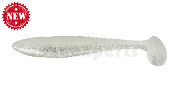 004908001 Finesse Swimmer 3,4"  (ca. 8,5 cm) Pearl/Clear Belly