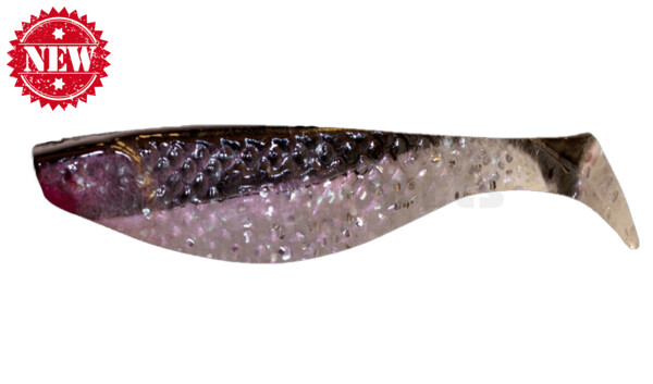 000108038 Aqua 3" (ca. 8,0 cm) perl-glitter / schwarz