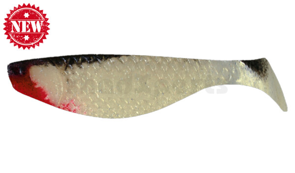 000110050 Aqua 4" (ca. 10,0 cm) goldperl-glitter / schwarz