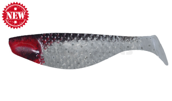 000108032 Aqua 3" (ca. 8,0 cm) perlweiss-glitter / schwarz