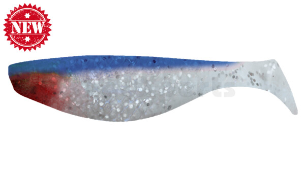 000108047 Aqua 3" (ca. 8,0 cm) blauperl-glitter / blau