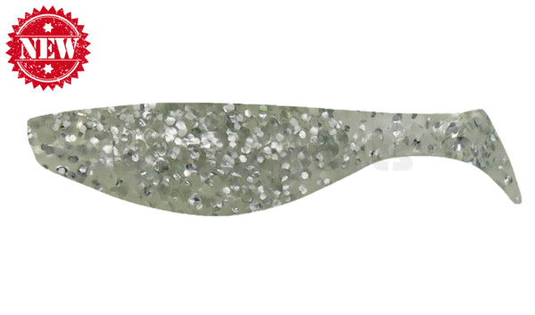000108064 Aqua 3" (ca. 8,0 cm) klar silber-glitter